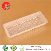 PP food grade plastic blister disposable deli food tray