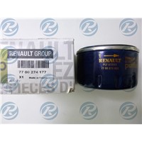 RENAULT oil filter 7700274177