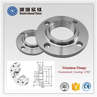 Custom titanium flange supplier in China