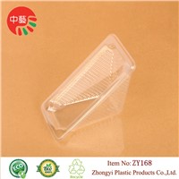 disposable plastic cake container packaging with lid