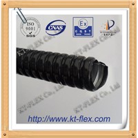 water tight flexible Gi steel cable couduit with PVC coated
