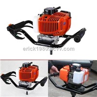 2-stroke 60cc gasoline powered earth auger ground drill earth digger