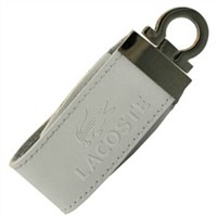Leather USB Stick with hook ELE-012
