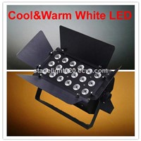 cool and warm white 2 color church light,LED audio light