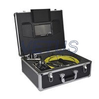 sewer inspection camera 710DLC with high quality 512Hz transmitter and DVR function