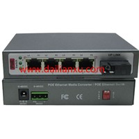 4channels/8channels 10/100M POE Ethernet Fiber Optical Switch(DLX-PFS)