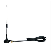 3dBi magnetic GSM antenna, RG174 Cable, L=3meters, SMA Male, waterproof for wireless meter reading