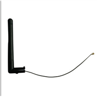 2dBi GSM Antenna with I-PEX, 1.13mm grey cable, L=120MM for set-top box antenna