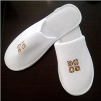 Velvet Cotton hotel slippers