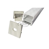 Anodized aluminium led lamp profile for pendant or ceiling light