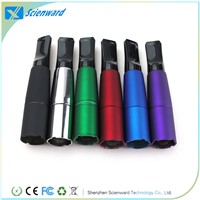 Cheapest excellent design plastic flat drip tip skillet wax or dry herb atomizer in cardboard box