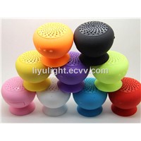 Mushroom wireless mini waterproof suction cup bluetooth speaker