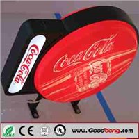 Anti-corrosion Outdoor Acrylic light box display for Advertising