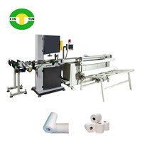 Automatic Toilet Paper Tissue Log Band Saw Cutting Machine