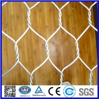 Grey PVC coated galvanized double twist gabion box from anping big factory