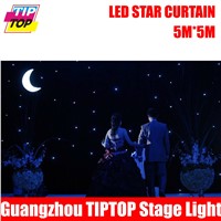 TIPTOP 5M*5M Fireproof LED Star Cloth LED Vision Cloth LED Curtain Cloth Background Stage Light