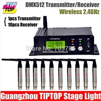 2.4G Wireless DMX512 Controller DMX512 Receiver Wireless DJ Controller Led Stage Light Console