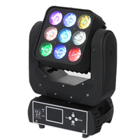 3X3 QUAD LED Matrix Beam Wash Moving Head Light for Disco Club Party Stage Lighting
