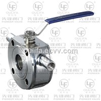 Jacketed Wafer Type Ball Valve BQ74F-150Lb