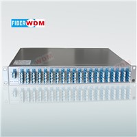 100G 2*40CH DWDM AAWG 40CH MUX and 40CH DEMUX in one Rack LC/UPC