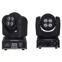 Twin-Sided Mini LED Wash Moving Head Light for Disco Club Stage Lighting