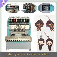 pvc keychain making machine with 12 colors