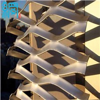 Factory Supply Copper Expanded Metal For Architectural Decoration