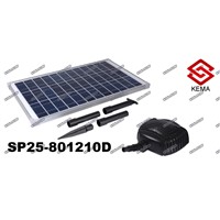 5W Dry Run Protection Solar Brushless Pump Kit for Fountain