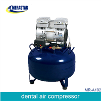 MR-A102(one to two) frequency 840W dental equipment Air compressor