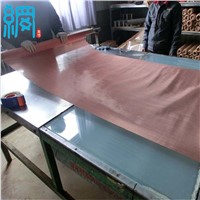 Red Copper Wire Mesh for shielding mesh