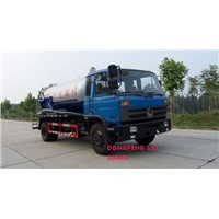 Dongfeng/sinotruk sewage suction truck3000-18000L