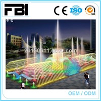 15m rectangle dancing foutnain fountain, china entertaining jumping fountain