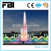 music dancing fountain with led lights, Fuente, park fountain