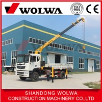 small mobile cranes 6300kg loading capacity with 12m lifting height hot sale in china