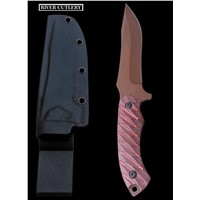 New Quality Hunter Fixed Blade Knife G10 Handle Outdoor Camping Tactical Knife with Kydex Sheath