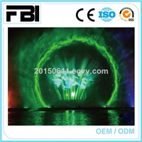 Laser show, laser fountain, water screen movie