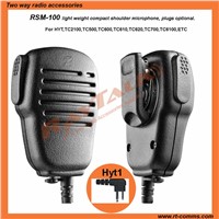 Communication equipment remote speaker microphone speaker professional for two way radio Hyt