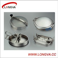 sanitary stainless steel tank manhole cover