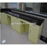 Wall mounted table/school lab table Wall Bench