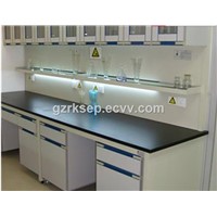 Equipment laboratory wall bench, college lab bench university lab bench
