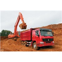 Sino truck howo tipper truck 6*4 dump truck ZZ3257N3247B