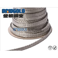 wholesale flexible flat tin copper braided wire