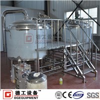 15BBL daily output brewery steam heating micro brewery equipment