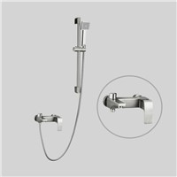 Pressure Balanced Shower System with Shower Head, and Hand Shower