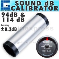Sound Level Meter Calibrator 94db & 114db +/-0.3db Mics IEC942