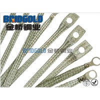 wholesale tinned copper braid flat