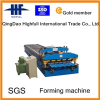 Color Coated Metal Roofing Sheet Roll Forming Machine