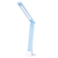 Rechargeable Li-ion Battery Operated LED Folding Desk Lamp for Book Reading with USB Port