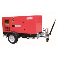 60kVA Mobile Soundproof Yto Engine Diesel Generator with Trailer