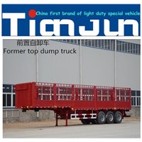 2015 Top selling animals/cow/horse stake cargo semi trailers on sale